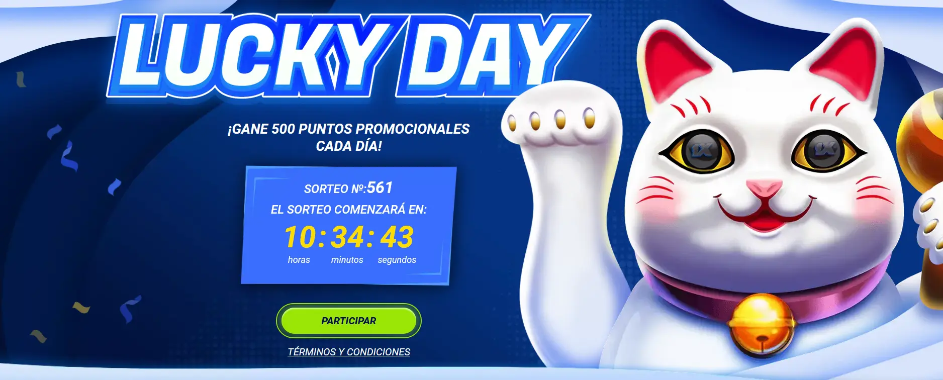 Día de suerte – 1xBet