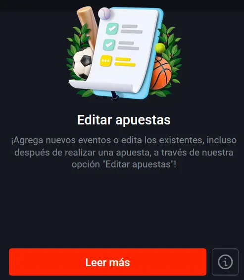 “Modifica tu apuesta” – Pin Up