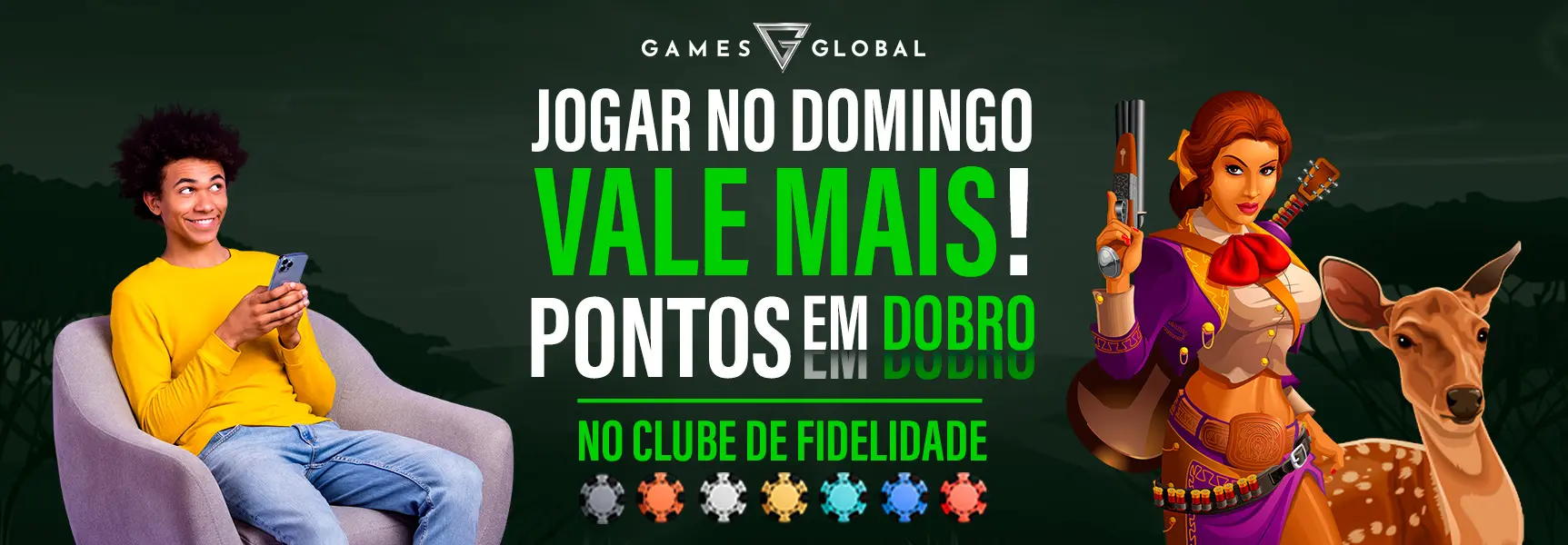 Domingo con Puntos Dobles en Tragamonedas en Betmotion
