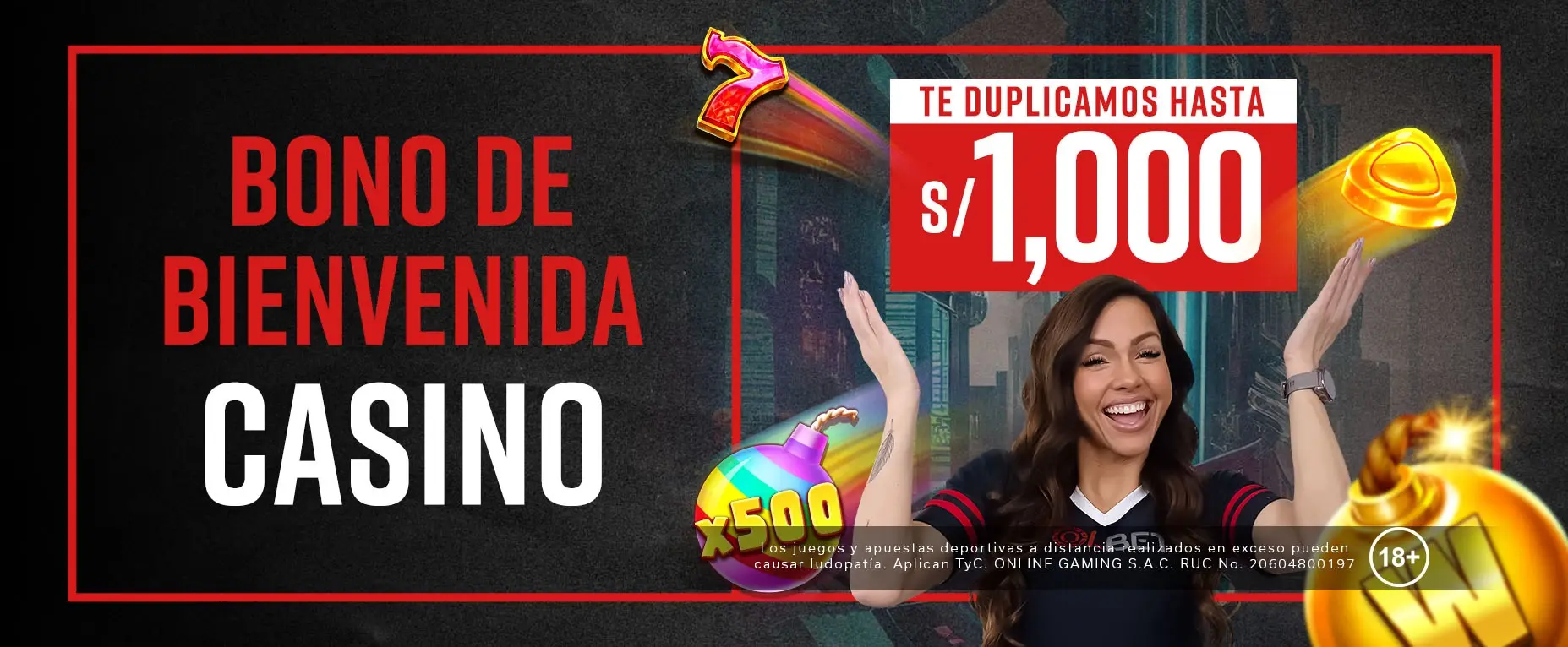 BONO DUPLICAMOS TU PRIMER DEPÓSITO – CASINO en Solbet