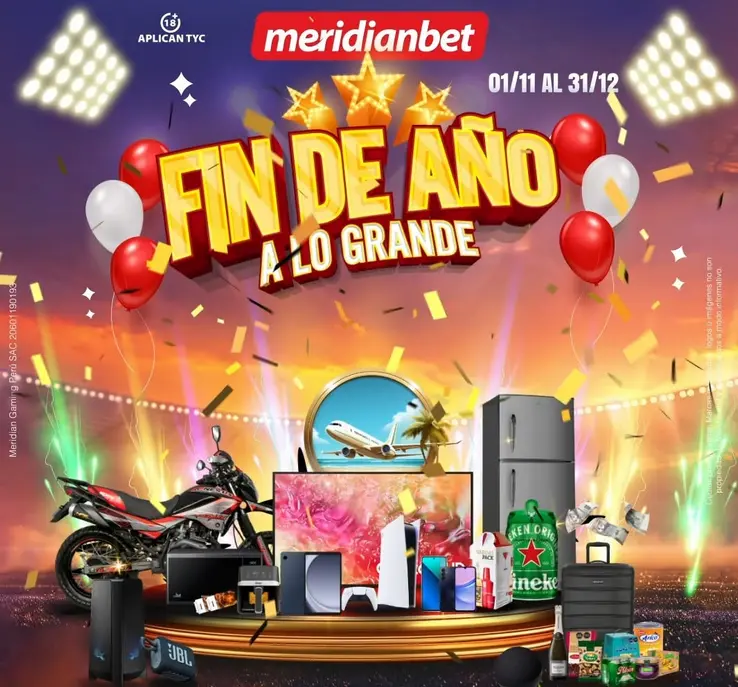 Cierre de año 2024 en Meridianbet