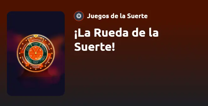 La Rueda de la Fortuna en Betano