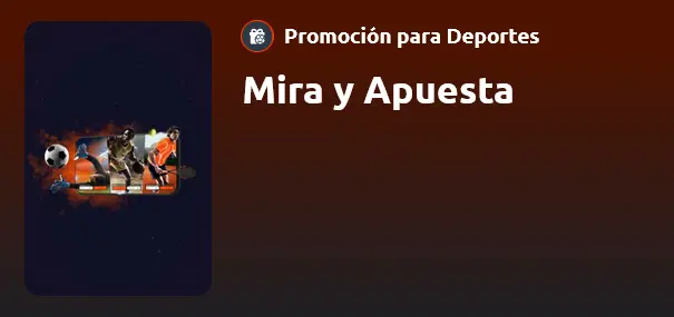Mira y Apuesta en Betano