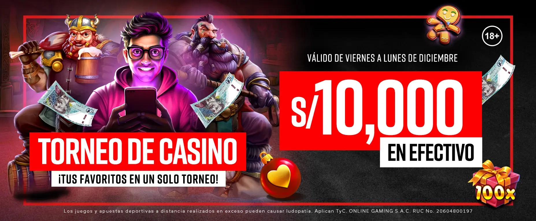 TORNEO DE CASINO en Solbet