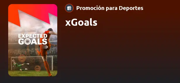 xGoals en Betano